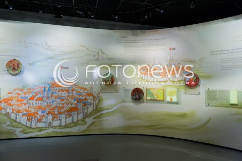  19.04.2015 WARSZAWA<br />MUZEUM HISTORII ZYDOW POLSKICH POLIN<br />N/Z EKSPOZYCJA<br /> 