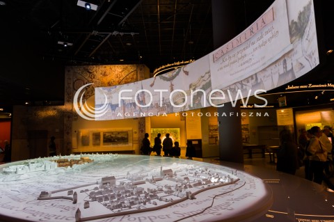  19.04.2015 WARSZAWA<br />MUZEUM HISTORII ZYDOW POLSKICH POLIN<br />N/Z EKSPOZYCJA<br /> 