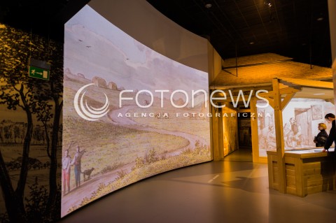  19.04.2015 WARSZAWA<br />MUZEUM HISTORII ZYDOW POLSKICH POLIN<br />N/Z EKSPOZYCJA<br /> 