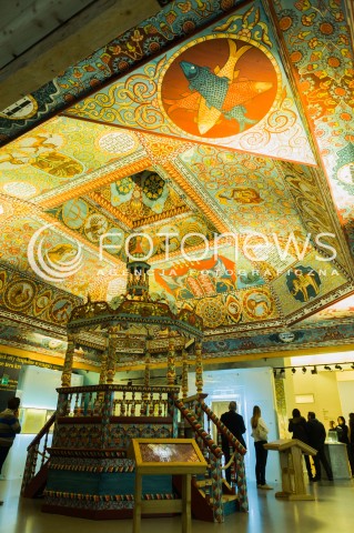  19.04.2015 WARSZAWA<br />MUZEUM HISTORII ZYDOW POLSKICH POLIN<br />N/Z EKSPOZYCJA<br /> 