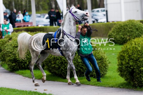  19.04.2015 WARSZAWA TOR SLUZEWIEC<br />OTWARCIE SEZONU WYSCIGOW KONNYCH 2015<br />N/Z PREZENTACJA KONI PRZED WYSCIGIEM<br /> 