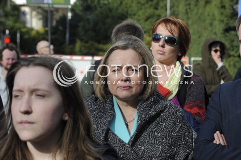  20.04.2015 WARSZAWA<br />PROTEST WOLNYCH KONOPI<br />N/Z WANDA NOWICKA<br /> 