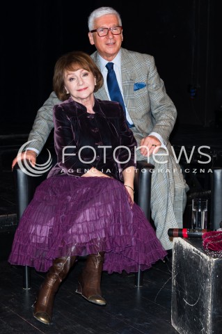  20.04.2015 WARSZAWA <br />HEROINA POLSKIEGO KINA Z MALGORZATA NIEMIRSKA <br />N/Z MALGORZATA NIEMIRSKA RYSZARD REMBISZEWSKI<br /> 