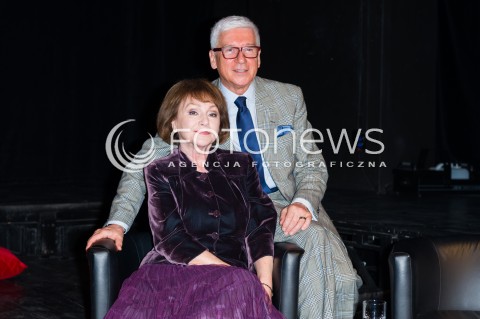  20.04.2015 WARSZAWA <br />HEROINA POLSKIEGO KINA Z MALGORZATA NIEMIRSKA <br />N/Z MALGORZATA NIEMIRSKA RYSZARD REMBISZEWSKI<br /> 