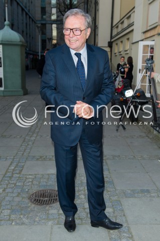  23.04.2015 WARSZAWA TEATR POLSKI<br />GALA FRYDERYKI<br />MUZYKI ROZRYWKOWEJ I JAZZOWEJ<br />N/Z KRZYSZTOF ZANUSSI<br /> 