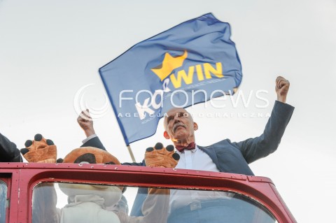  23.04.2015 WARSZAWA <br />WIELKI WIEC WYBORCZY JANUSZA KORWIN MIKKE<br />N/Z JANUSZ KORWIN MIKKE<br /> 