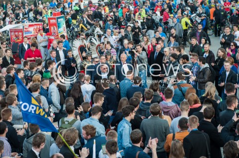  24.04.2015 WARSZAWA<br />WIELKI WIEC WYBORCZY JANUSZA KORWIN MIKKE<br />N/Z JANUSZ KORWIN - MIKKE<br /> 