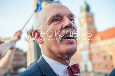  24.04.2015 WARSZAWA<br />WIELKI WIEC WYBORCZY JANUSZA KORWIN MIKKE<br />N/Z JANUSZ KORWIN - MIKKE<br /> 
