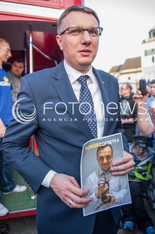  24.04.2015 WARSZAWA<br />WIELKI WIEC WYBORCZY JANUSZA KORWIN MIKKE<br />N/Z PRZEMYSLAW WIPLER<br /> 
