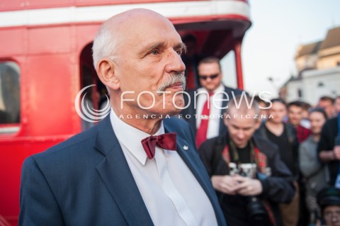  24.04.2015 WARSZAWA<br />WIELKI WIEC WYBORCZY JANUSZA KORWIN MIKKE<br />N/Z JANUSZ KORWIN - MIKKE<br /> 