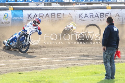  26.04.2015 RZESZOW<br />ZUZEL PGE SPEEDWAY EKSTRALIGA SEASON 2015<br />MECZ PGE STAL RZESZOW - BETARD SPARTA WROCLAW<br />N/Z MAKSYM DRABIK WYPADEK BIEG PRZERWANY<br /> 