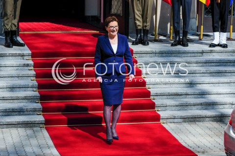  27.04.2015 WARSZAWA<br />POLSKO NIEMIECKIE KONSULTACJE MIEDZYRZADOWE<br />N/Z KANCLERZ NIEMIEC ANGELA MERKEL PREMIER EWA KOPACZ<br /> 