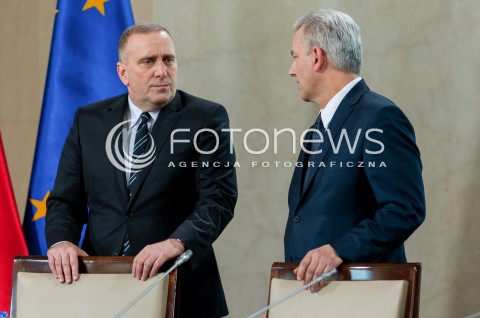  27.04.2015 WARSZAWA<br />POLSKO NIEMIECKIE KONSULTACJE MIEDZYRZADOWE<br />N/Z CEZARY GRABARCZYK GRZEGORZ SCHETYNA<br /> 