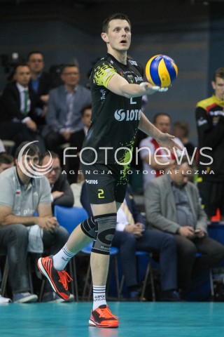  28.04.2015 RZESZOW<br />SIATKOWKA PLUSLIGA 2014/2015 MEN VOLLEYBALL POLAND POLISH PLUS LIGA LEAGUE SEASON 2014/2015 FINAL 3. MECZ<br />MECZ ASSECO RESOVIA - LOTOS TREFL GDANSK<br />N/Z WOJCIECH GRZYB SYLWETKA <br /> 