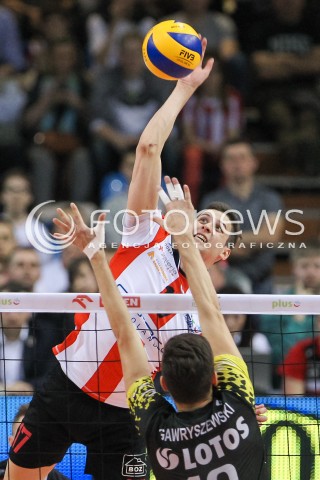  28.04.2015 RZESZOW<br />SIATKOWKA PLUSLIGA 2014/2015 MEN VOLLEYBALL POLAND POLISH PLUS LIGA LEAGUE SEASON 2014/2015 FINAL 3. MECZ<br />MECZ ASSECO RESOVIA - LOTOS TREFL GDANSK<br />N/Z NIKOLAY PENCZEV ( PENCHEV ) <br /> 