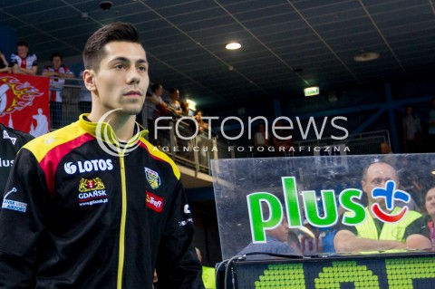  28.04.2015 RZESZOW<br />SIATKOWKA PLUSLIGA 2014/2015 MEN VOLLEYBALL POLAND POLISH PLUS LIGA LEAGUE SEASON 2014/2015 FINAL 3. MECZ<br />MECZ ASSECO RESOVIA - LOTOS TREFL GDANSK<br />N/Z MATEUSZ CZUNKIEWICZ<br /> 