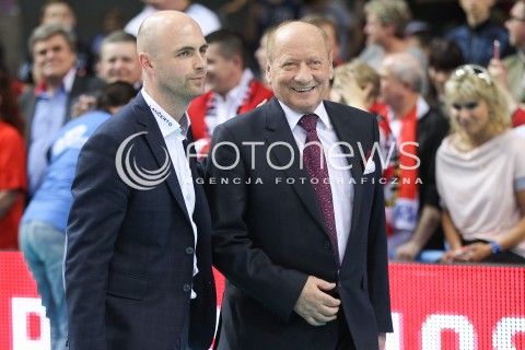  28.04.2015 RZESZOW<br />SIATKOWKA PLUSLIGA 2014/2015 MEN VOLLEYBALL POLAND POLISH PLUS LIGA LEAGUE SEASON 2014/2015 FINAL 3. MECZ<br />MECZ ASSECO RESOVIA - LOTOS TREFL GDANSK<br />N/Z TADEUSZ FERENC BARTOSZ GORSKI<br /> 