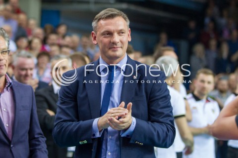  28.04.2015 RZESZOW<br />SIATKOWKA PLUSLIGA 2014/2015 MEN VOLLEYBALL POLAND POLISH PLUS LIGA LEAGUE SEASON 2014/2015 FINAL 3. MECZ<br />MECZ ASSECO RESOVIA - LOTOS TREFL GDANSK<br />N/Z PAWEL PAPKE - PREZES PZPS<br /> 