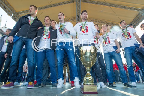 Feta z okazji Mistrza Polski przez siatkarzy Asseco Resovii Rzeszów