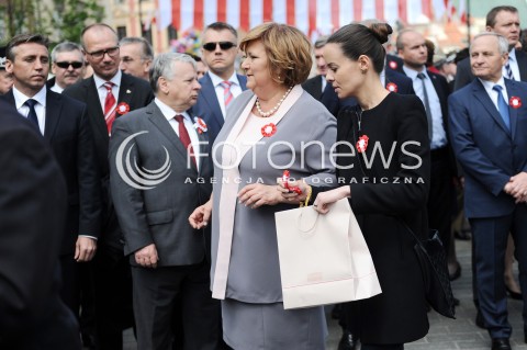  03.05.2015 WARSZAWA<br />OBCHODY SWIETA NARODOWEGO 3 MAJA<br />N/Z ANNA KOMOROWSKA<br /> 