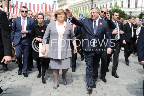 Obchody Święta Konstytucji 3 Maja w Warszawie