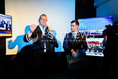  10.05.2015 WARSZAWA <br />WIECZOR WYBORCZY PAWLA TANAJNO<br />N/Z PAWEL TANAJNO<br /> 