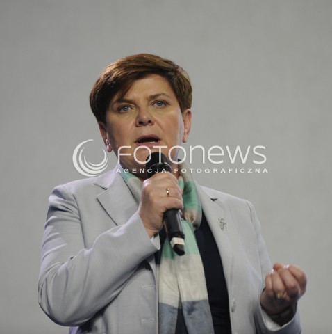  13.05.2015 WARSZAWA <br />KONFERENCJA ANDRZEJA DUDY W WARSZAWIE<br />N/Z BEATA SZYDLO<br /> 