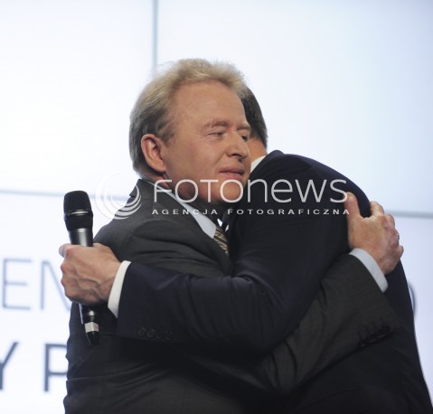  13.05.2015 WARSZAWA <br />KONFERENCJA ANDRZEJA DUDY W WARSZAWIE<br />N/Z ANDRZEJ DUDA JANUSZ WOJCIECHOWSKI<br /> 