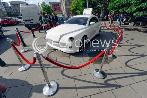  14.05.2015 WARSZAWA <br />PREZENTACJA SAMOCHODU NOWA WARSZAWA<br />N/Z SAMOCHOD<br /> 