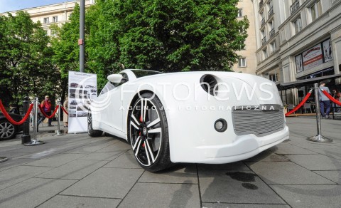  14.05.2015 WARSZAWA <br />PREZENTACJA SAMOCHODU NOWA WARSZAWA<br />N/Z SAMOCHOD<br /> 