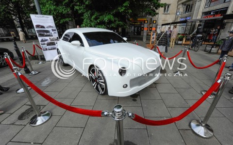  14.05.2015 WARSZAWA <br />PREZENTACJA SAMOCHODU NOWA WARSZAWA<br />N/Z SAMOCHOD<br /> 