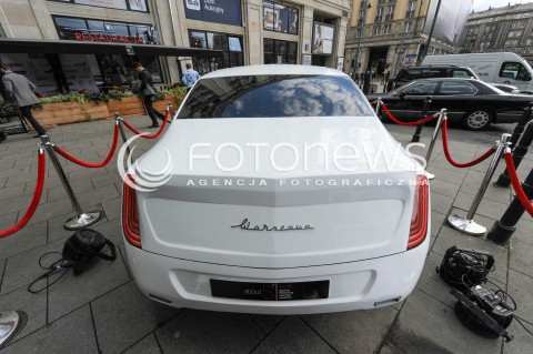  14.05.2015 WARSZAWA <br />PREZENTACJA SAMOCHODU NOWA WARSZAWA<br />N/Z SAMOCHOD<br /> 