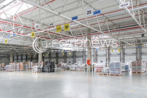  15.05.2015 RZESZOW<br />OTWARCIE NOWEGO CENTRUM LOGISTYCZNEGO RABEN POLSKA<br />N/Z HALA MAGAZYNOWO-TRANZYTOWA O POWIERZCHNI 5000 METROW KWADRATOWYCH<br /> 