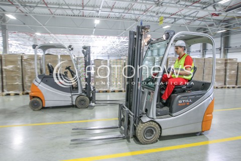  15.05.2015 RZESZOW<br />OTWARCIE NOWEGO CENTRUM LOGISTYCZNEGO RABEN POLSKA<br />N/Z PRZELADUNEK TOWARU<br /> 