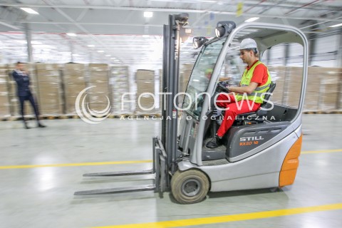  15.05.2015 RZESZOW<br />OTWARCIE NOWEGO CENTRUM LOGISTYCZNEGO RABEN POLSKA<br />N/Z PRZELADUNEK TOWARU<br /> 