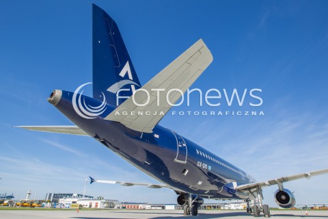  18.05.2015 LOTNISKO JASIONKA<br />ZDJECIE ILUSTRACYJNE<br />N/Z SAMOLOT AIRBUS A320-212 LINII LOTNICZYCH ASTRA AIRLINES NA PLYCIE POSTOJOWEJ LOTNISKA RZESZOW JASIONKA , REJESTRACJA SX-DIO<br /> 