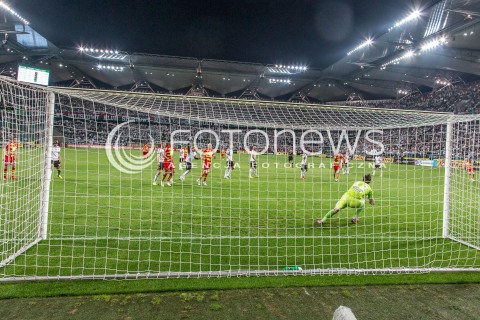  20.05.2015 WARSZAWA PILKA NOZNA<br />FOOTBALL POLISH T MOBILE EKSTRAKLASA STADION LEGII<br />MECZ LEGIA WARSZAWA - JAGIELLONIA BIALYSTOK<br />N/Z OBRONIONY ATAK NA BRAMKE LEGII<br /> 