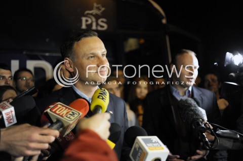  21.05.2015 WARSZAWA <br />KONFERENCJA ANDRZEJA DUDY PRZED SEJMEM<br />N/Z ANDRZEJ DUDA<br /> 