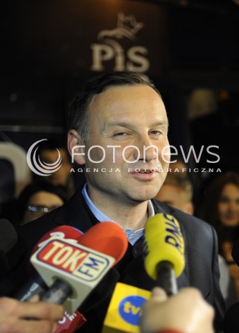  21.05.2015 WARSZAWA <br />KONFERENCJA ANDRZEJA DUDY PRZED SEJMEM<br />N/Z ANDRZEJ DUDA<br /> 