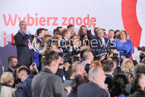  24.05.2015 WARSZAWA<br />WIECZOR WYBORCZY BRONISLAWA KOMOROWSKIEGO<br />N/Z PREZYDENT BRONISLAW KOMOROWSKI ANNA KOMOROWSKI SZTAB WYBORCZY<br /> 