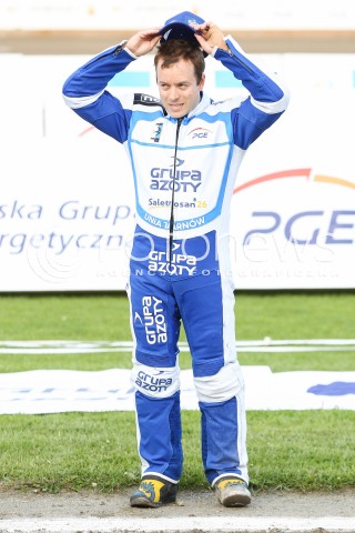  31.05.2015 RZESZOW <br />ZUZEL PGE SPEEDWAY EKSTRALIGA SEASON 2015 <br />MECZ PGE STAL RZESZOW - UNIA TARNOW <br />N/Z KENNETH BJERRE SYLWETKA<br /> 