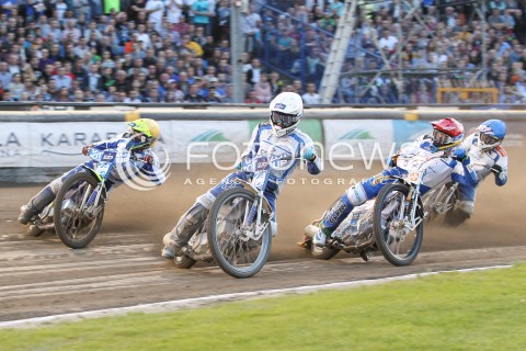  31.05.2015 RZESZOW <br />ZUZEL PGE SPEEDWAY EKSTRALIGA SEASON 2015 <br />MECZ PGE STAL RZESZOW - UNIA TARNOW <br />N/Z BIEG NR8: PETER KILDEMAND (CZERWONY), ARTUR MROCZKA (BIALY), KRYSTIAN REMPALA (NIEBIESKI), KENNETH BJERRE (ZOLTY) <br /> 