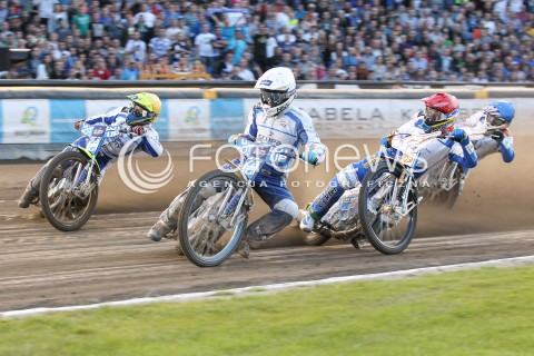  31.05.2015 RZESZOW <br />ZUZEL PGE SPEEDWAY EKSTRALIGA SEASON 2015 <br />MECZ PGE STAL RZESZOW - UNIA TARNOW <br />N/Z BIEG NR8: PETER KILDEMAND (CZERWONY), ARTUR MROCZKA (BIALY), KRYSTIAN REMPALA (NIEBIESKI), KENNETH BJERRE (ZOLTY) <br /> 