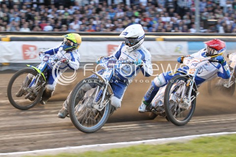  31.05.2015 RZESZOW <br />ZUZEL PGE SPEEDWAY EKSTRALIGA SEASON 2015 <br />MECZ PGE STAL RZESZOW - UNIA TARNOW <br />N/Z BIEG NR8: PETER KILDEMAND (CZERWONY), ARTUR MROCZKA (BIALY), KENNETH BJERRE (ZOLTY) <br /> 