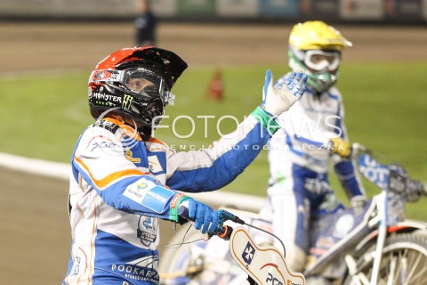  31.05.2015 RZESZOW <br />ZUZEL PGE SPEEDWAY EKSTRALIGA SEASON 2015 <br />MECZ PGE STAL RZESZOW - UNIA TARNOW <br />N/Z GREG HANCOCK RADOSC EMOCJE WYGRANA W TLE SMUTEK MARTIN VACULIK<br /> 