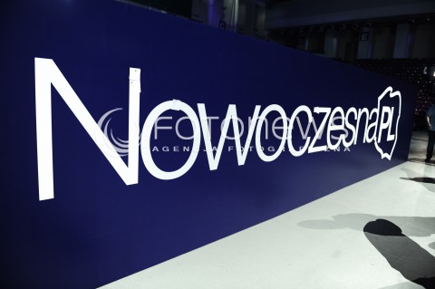  31.05.2015 WARSZAWA<br />KONGRES ZALOZYCIELSKI PARTII NOWOCZESNA PL<br />N/Z LOGO NAPIS NOWOCZESNA PL<br /> 