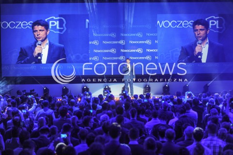  31.05.2015 WARSZAWA<br />KONGRES ZALOZYCIELSKI PARTII NOWOCZESNA PL<br />N/Z RYSZARD PETRU<br /> 