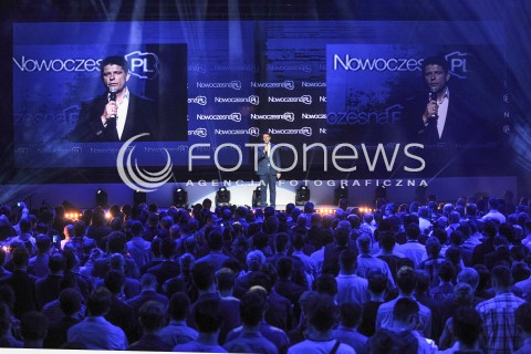  31.05.2015 WARSZAWA<br />KONGRES ZALOZYCIELSKI PARTII NOWOCZESNA PL<br />N/Z RYSZARD PETRU<br /> 