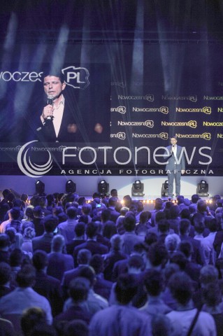  31.05.2015 WARSZAWA<br />KONGRES ZALOZYCIELSKI PARTII NOWOCZESNA PL<br />N/Z RYSZARD PETRU<br /> 