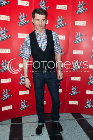  03.06.2015 WARSZAWA TVP2<br />SPOTKANIE Z TRENERAMI VI EDYCJI THE VOICE OF POLAND<br />N/Z TOMASZ KAMMEL<br /> 